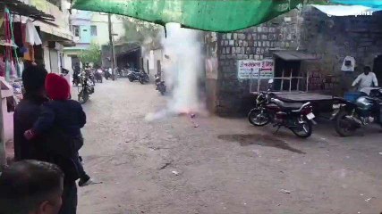 छबडाः शर्मा के सीएम बनने पर भाजपा में हर्ष, आतिशबाजी कर मनाया जश्न