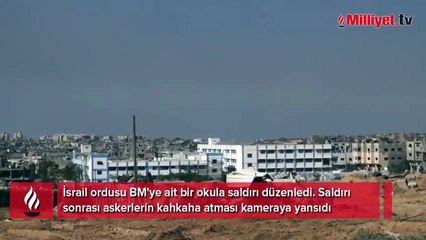 İsrail ordusu BM'ye ait bir okula saldırı düzenledi