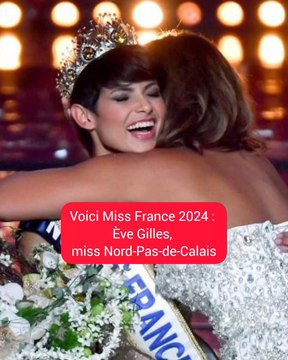 Voici Miss France 2024 : Ève Gilles, miss Nord-Pas-de-Calais