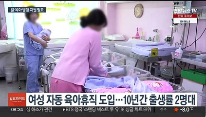 '제2 흑사병' 경고…"경력단절 막아 저출산 해결해야"