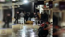 Kocaeli'de iki kişi tekme tokat dövüldü: Dehşet anları kamerada