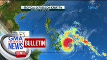 Naging bagyo na ang LPA sa silangan ng Mindanao ang bagyong Kabayan | GMA Integrated News Bulletin