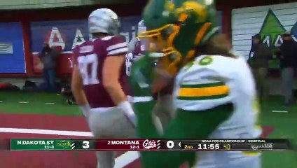 Montana vs. North Dakota State： 2023 FCS semifinal highlights