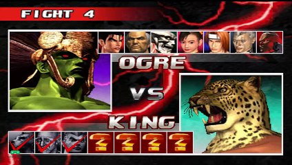 Tekken 3 Ogre and Jin Gameplay 4K 60 FPS