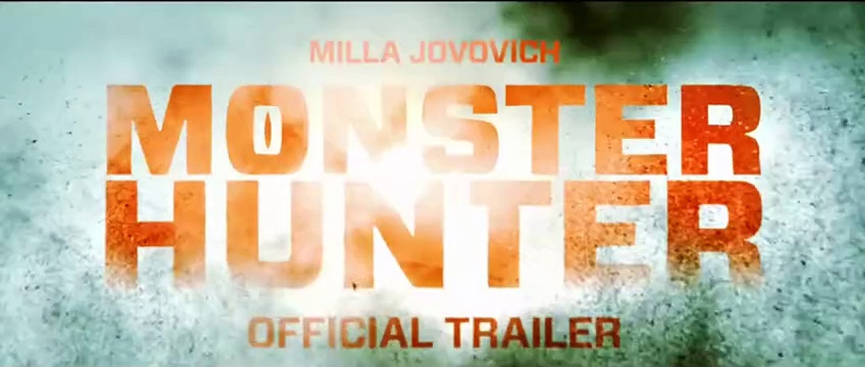 Monster Hunter Bande-annonce (EN) - Vidéo Dailymotion