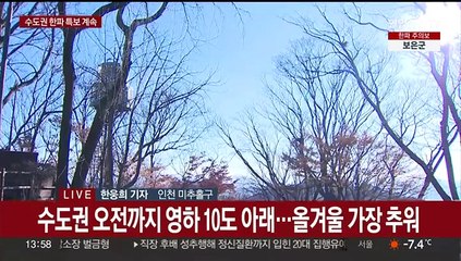 전국 한파 특보…강풍 피해에 곳곳 교통편 차질도