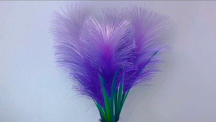 I have made a bush by cutting colorful strips. by PNC Home! Art and craft