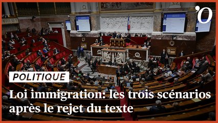 Loi immigration: les trois scénarios après le rejet du texte