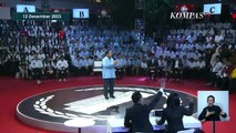 Prabowo Subianto Beberkan Visi dan Misi dalam Debat Pertama Capres 2024