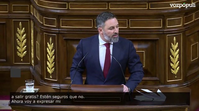 Abascal le desea un juicio justo a Sánchez: Que tenga un juicio justo con jueces y fiscales independientes. Nosotros no les vamos a conceder ninguna amnistía”