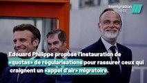 Edouard Philippe assure que le projet de loi sur l'immigration n'est pas un appel d'air