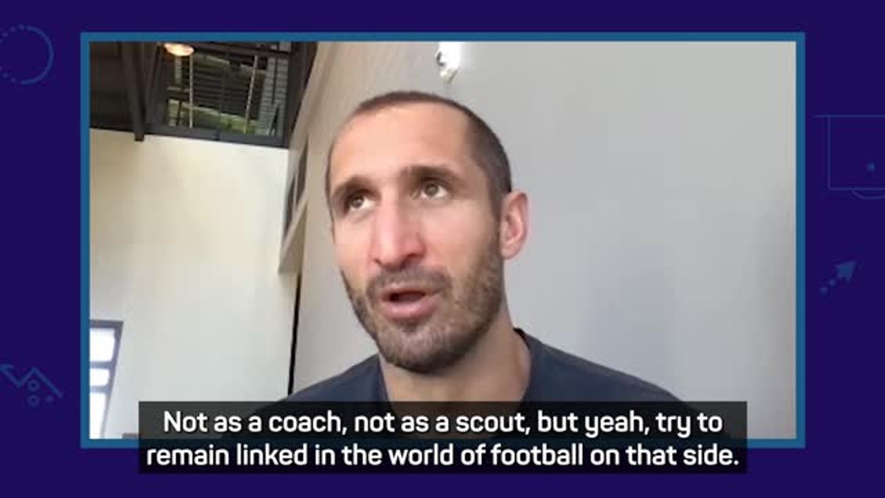 Retiring Chiellini reveals future plans