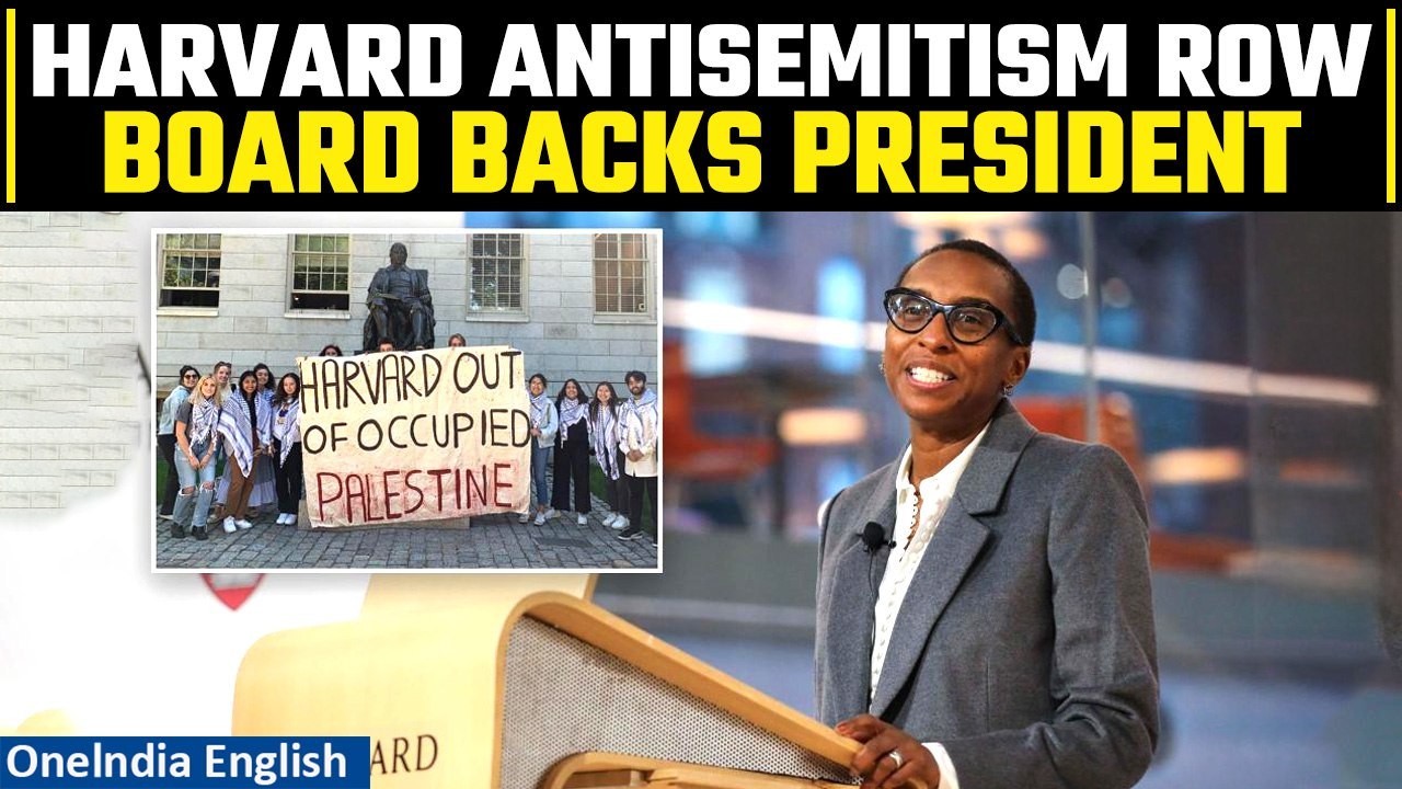 Harvard  board  backs president amid calls for...
