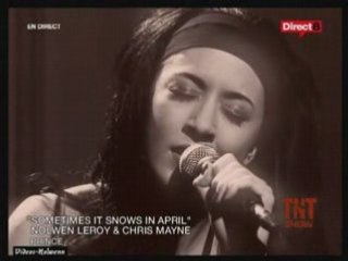Duo Nolwenn Chris Mayne-TNT-Show-Sometimes-it-snows-in-april