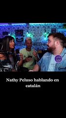 Nathy Peluso e Ibai Llanos hablando catalán