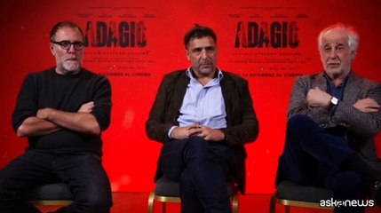 Sollima: "Adagio" noir sentimentale con Favino, Servillo, Mastandrea