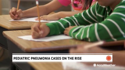 Pediatric pneumonia cases on the rise
