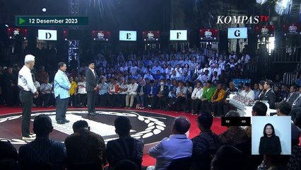 Ganjar, Anies Jawab Pertanyaan Prabowo Soal Kelompok Minoritas