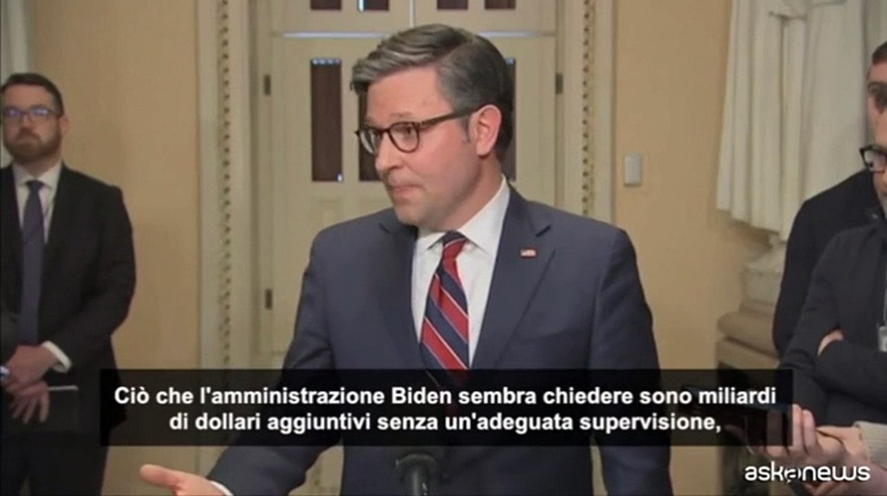 Johnson: la strategia di Biden per l'Ucraina manca di "chiarezza"