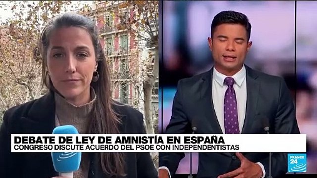 Informe desde Barcelona: España discute ley de amnistía que beneficiaría a independentistas catalanes