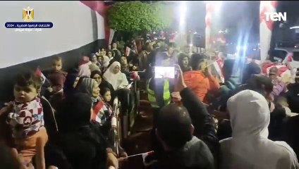 استمرار توافد الناخبين قبل غلق اللجان بالشرقية