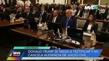 DONALD TRUMP SE NIEGA A TESTIFICAR
