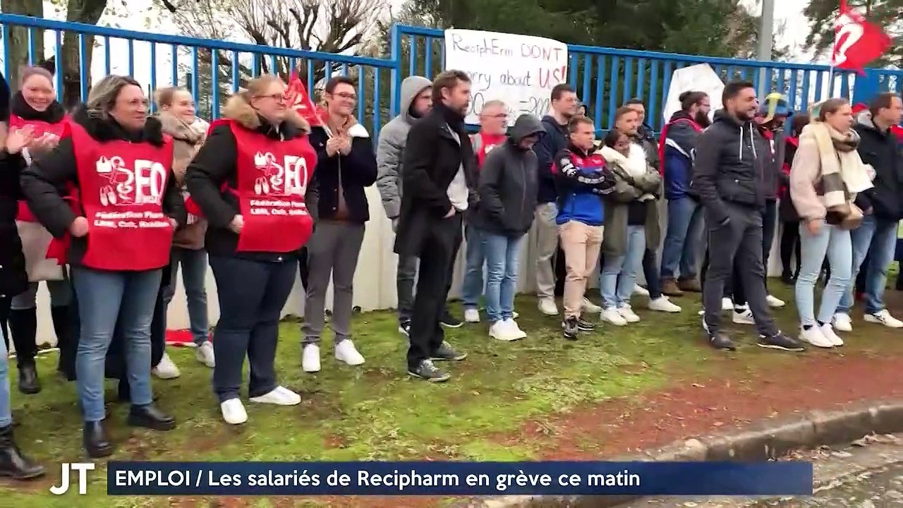 EMPLOI / Les salariés de Recipharm en grève ce matin