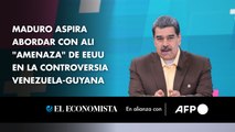 Maduro aspira abordar con Ali 
