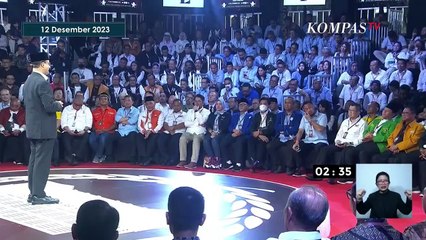 Anies Baswedan Sampaikan Visi dan Misi dalam Debat Pertama Capres di KPU