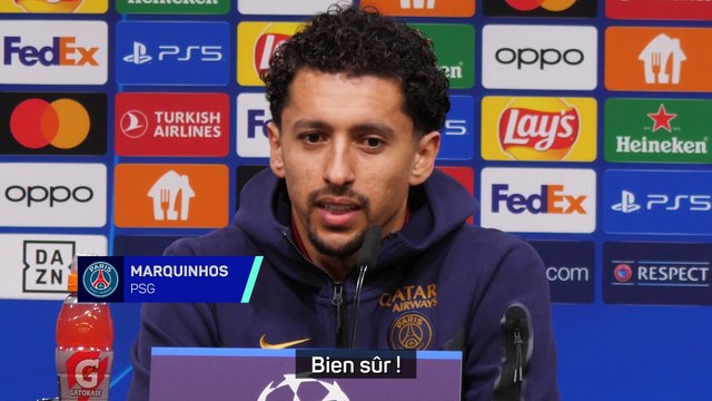 Marquinhos : Si je pensais que cette équipe n’avait pas le caractère, je ne serais même pas venu