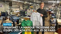 À 23 ans, il équipe des athlètes pour les JO avec sa marque de vêtements sportifs