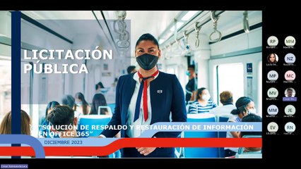 Charla Informativa LP SOLUCIÓN DE RESPALDO Y RESTAURACIÓN DE INFORMACIÓN EN OFFICE