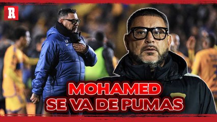 Antonio Mohamed SE VA de PUMAS | El 'Turco' RENUNCIÓ