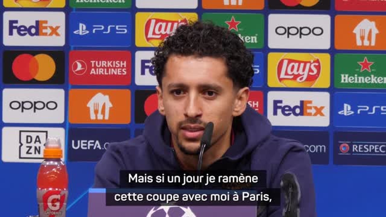 Gr. F - Marquinhos : "Si un jour je ramène cette coupe à Paris, ça sera l’un des meilleurs jours de ma vie"