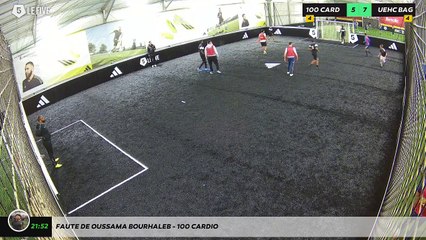 Faute de OUSSAMA BOURHALEB - 100 CARDIO