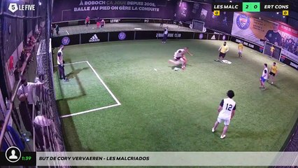 But de Cory Vervaeren - Les Malcriados