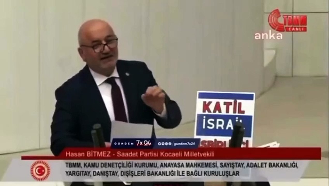 Parlamentar turco sofre ataque cardíaco após dizer que "Israel sofrerá a ira de Alá"