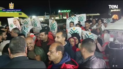 مسيرة للتحالف الوطني تجوب منطقة سابا باشا بالاسكندرية لتوعية المواطنين  بالمشاركة في الانتخابات