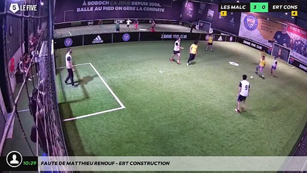 Faute de Matthieu RENOUF - ERT Construction