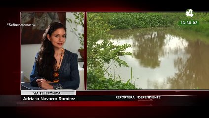 Adriana Navarro Ramírez habla sobre el reportaje La vigilancia del agua en México, en caída libre