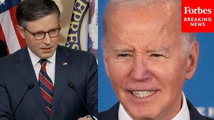 Speaker Johnson Accuses White House Of 'Impeding' Biden Probe, Defends Impeachment Inquiry