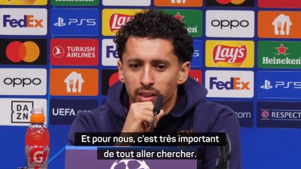 Marquinhos : "Il faut tous aller les chercher, il ne faut pas laisser passer un trophée"