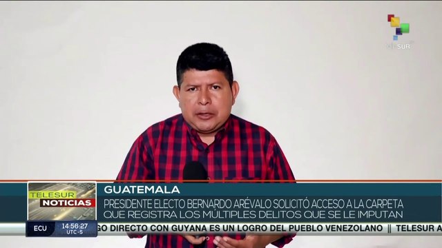 Guatemala: Pdte. Arévalo solicitó acceso a la carpeta con los delitos que se le imputan