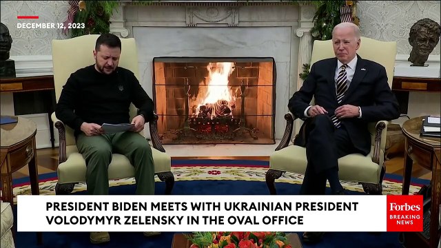 Biden Demands More Ukraine Aid While Hosting Zelensky In Oval Office