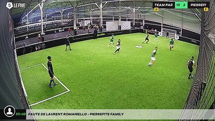 Faute de Laurent ROMANIELLO - PIERREFITE FAMILY