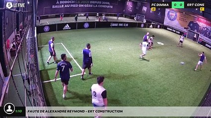 Faute de Alexandre REYMOND - ERT Construction