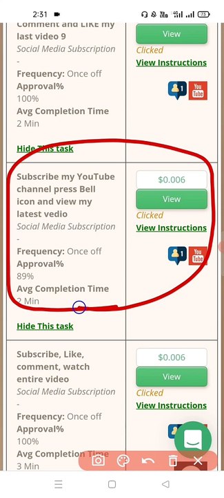 How to do task in timebucks