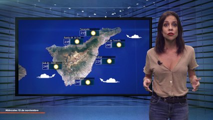 La previsión del tiempo en Canarias para el 13 de diciembre de 2023, en Atlántico Televisión.
