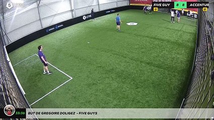 But de Gregoire Doligez  - FIVE guys