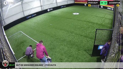 But de Gregoire Doligez  - FIVE guys